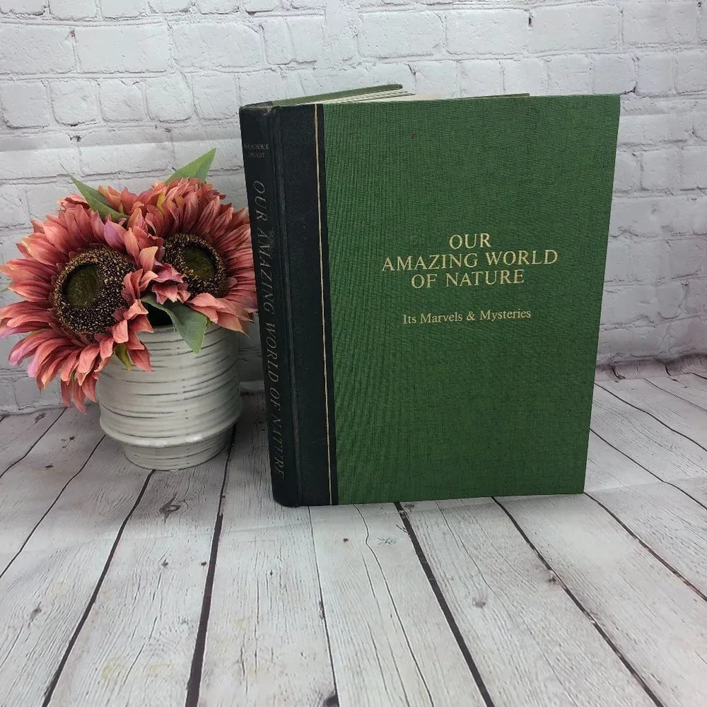 vintage Our amazing world of nature book 1969 reader's digest